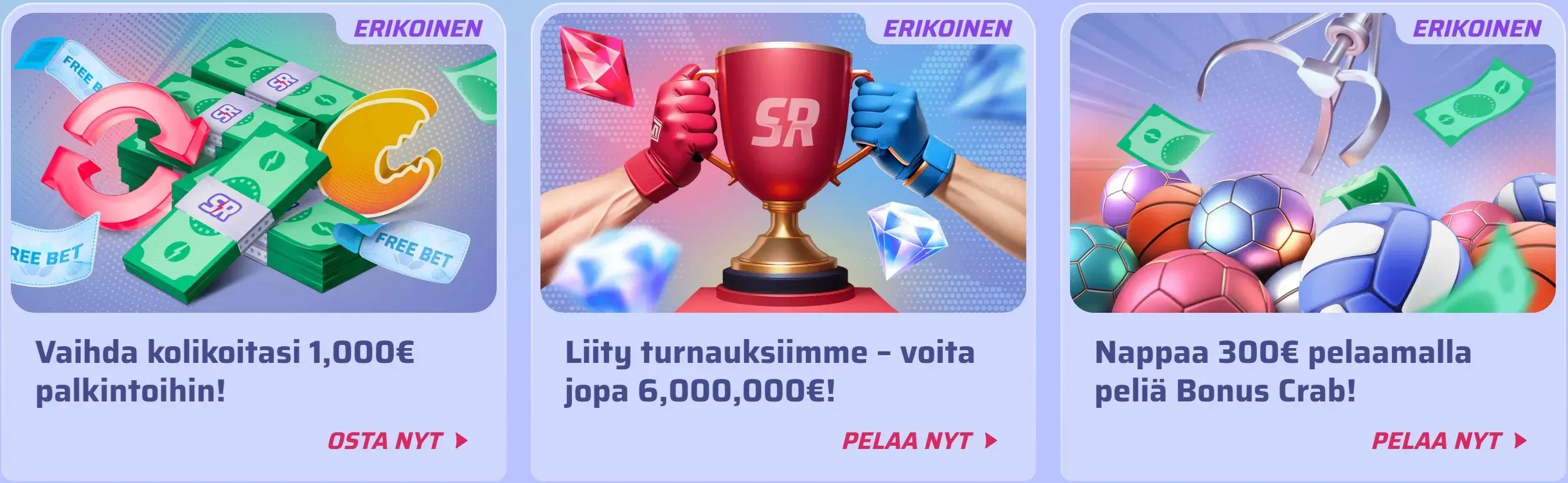 Bonukset ja kampanjat