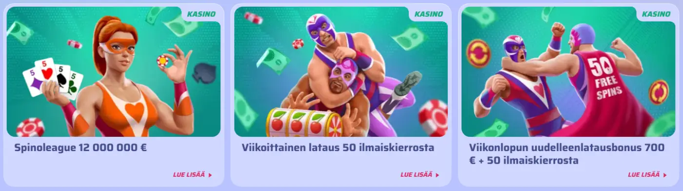 Spinrollz Casino Kampanjat